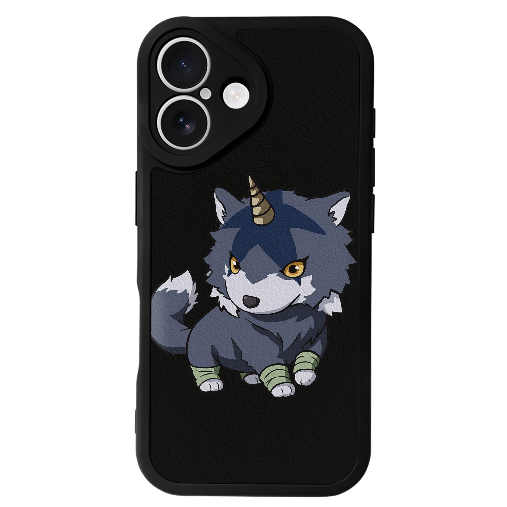 （画像用） 転スラ Regarding Reincarnated to Slime 【iPhone 16シリーズ対応】シリコンスマホケース（レザー調） 材質：シリコン